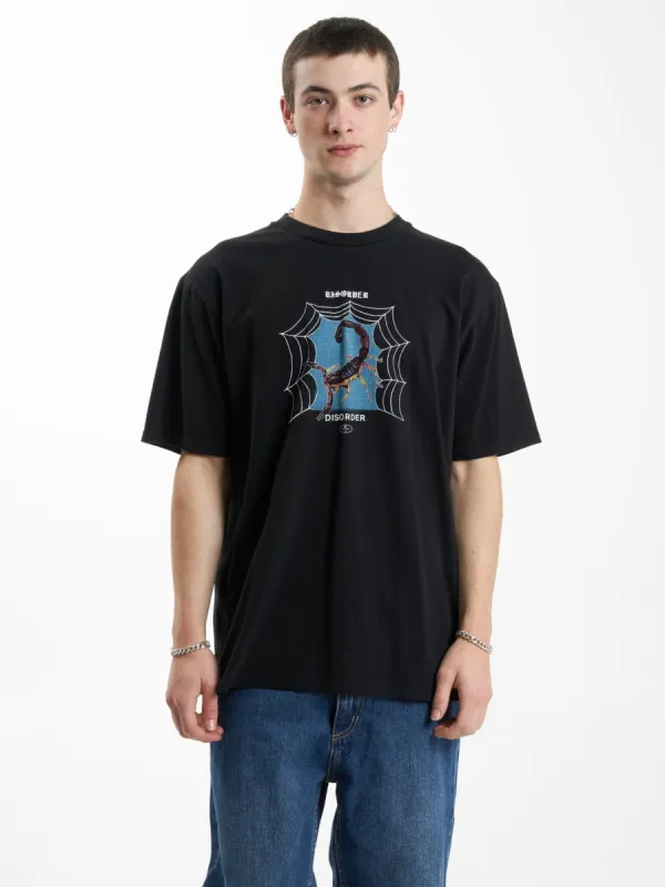 Disorder Disorder Oversize Fit Tee - Black sold by Thrills