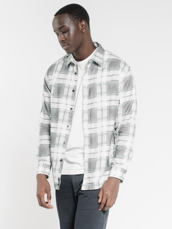 Fire Rose Oversized Long Sleeve Flannel Shirt - Black sold by Thrills product image thumbnail 5