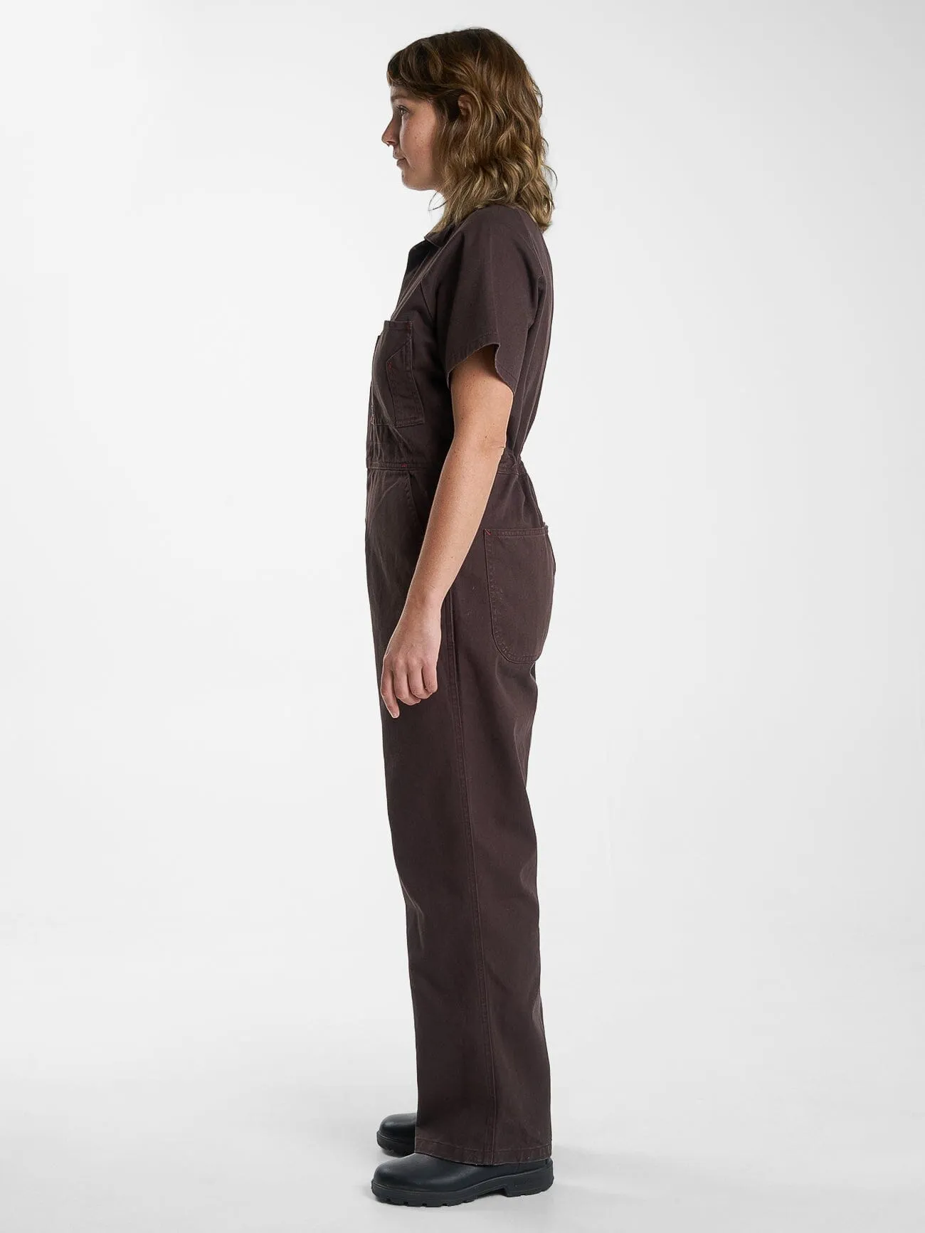 Hard Yakka X Thrills Coverall - Postal Brown sold by Thrills product image thumbnail 4