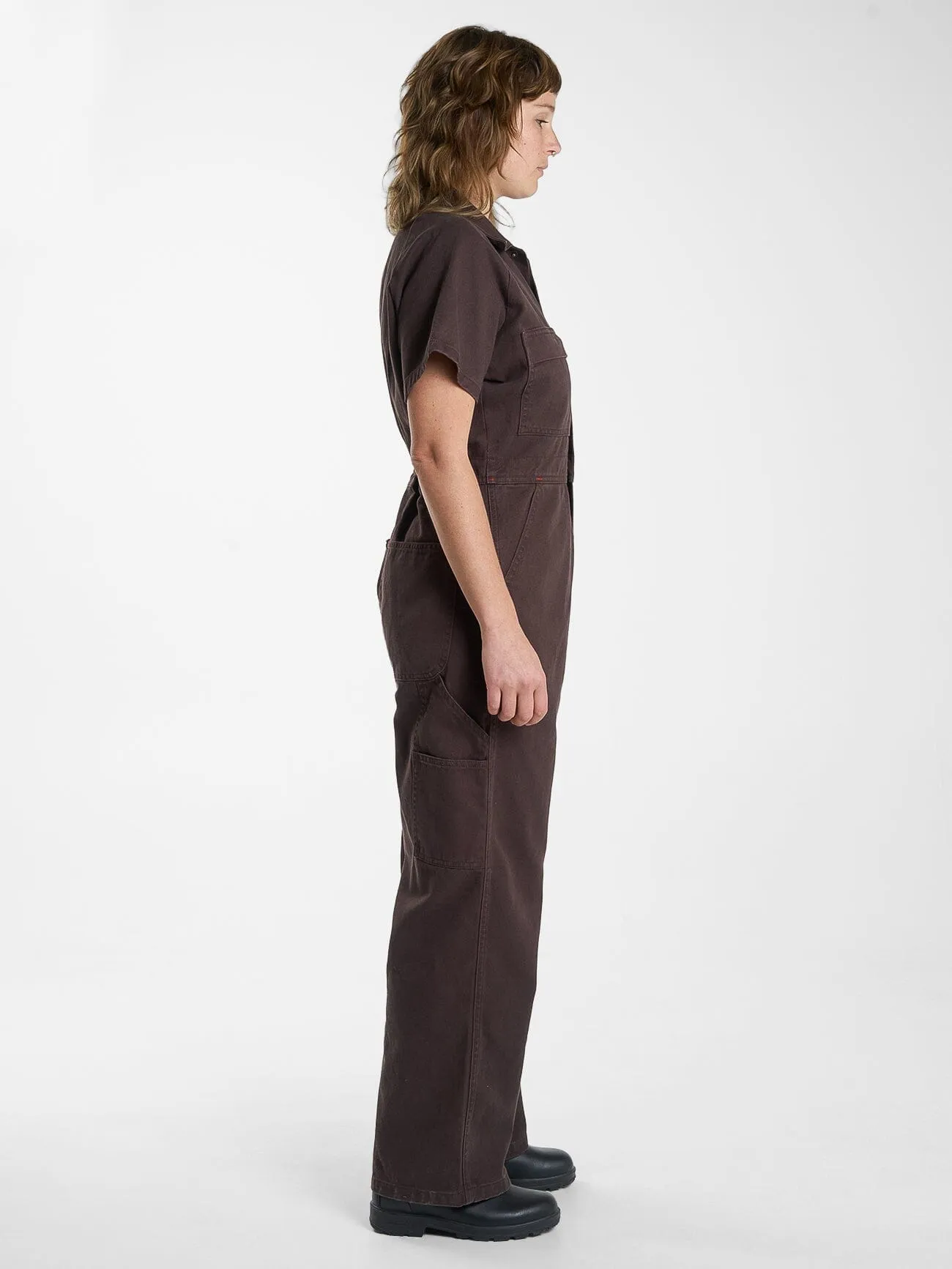 Hard Yakka X Thrills Coverall - Postal Brown sold by Thrills product image thumbnail 5