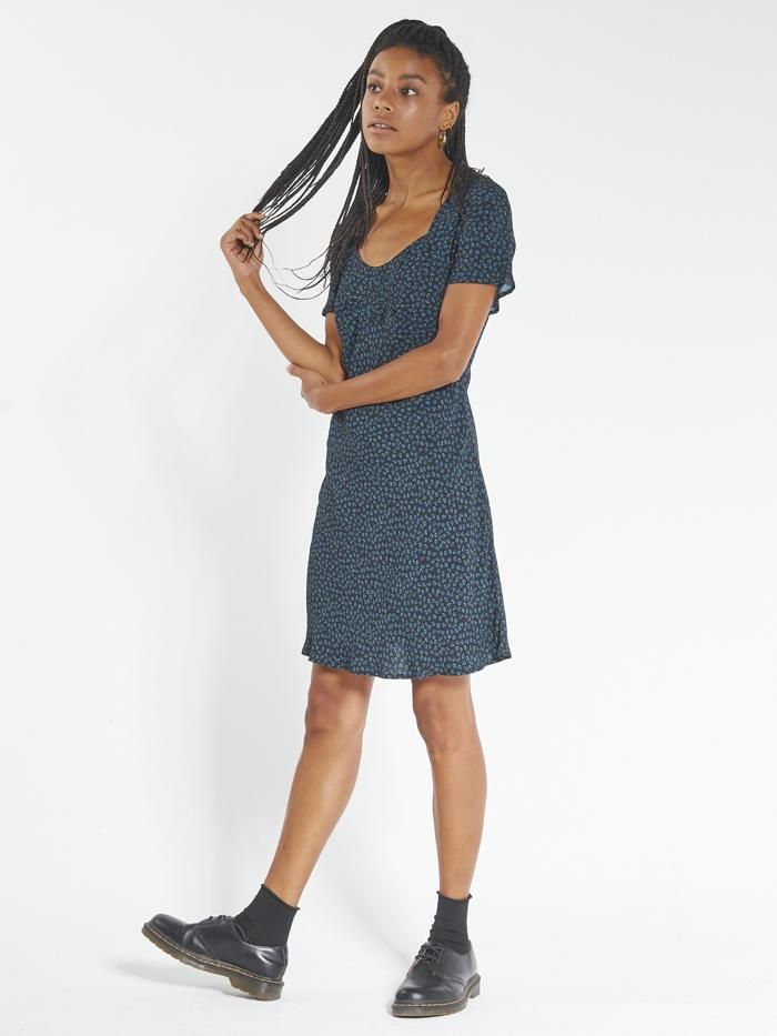 Royal Bloom Dress - Royal Blue sold by Thrills product image thumbnail 2