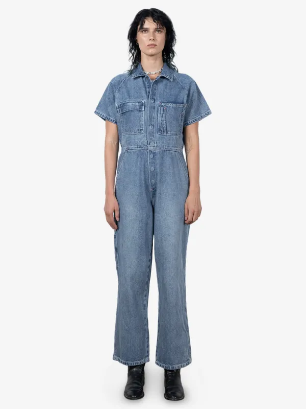 HYC Utility Coverall - Weathered Blue sold by Thrills