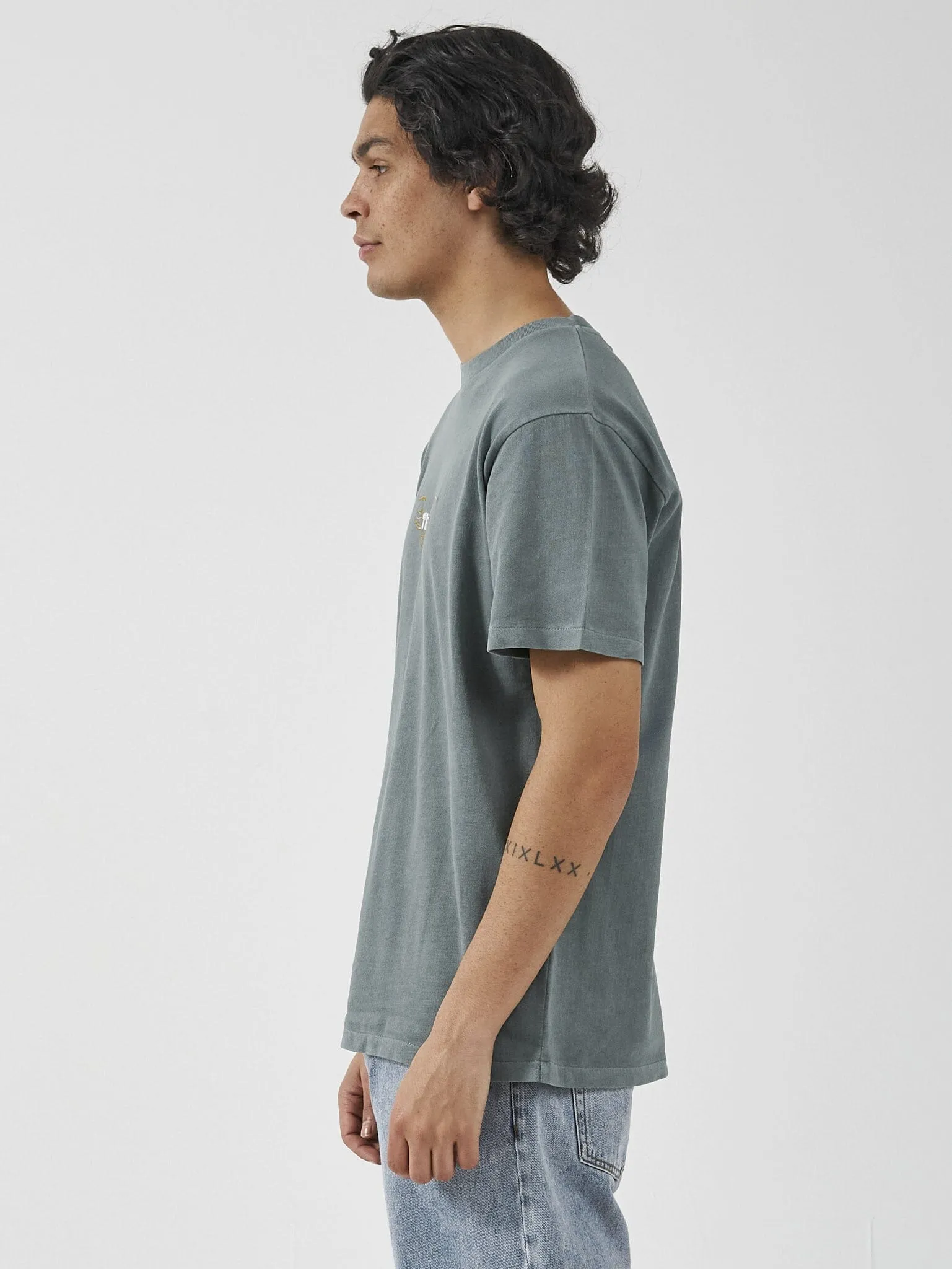 Thrills Golden Wings Merch Fit Tee - Scrubs Green sold by Thrills product image thumbnail 2