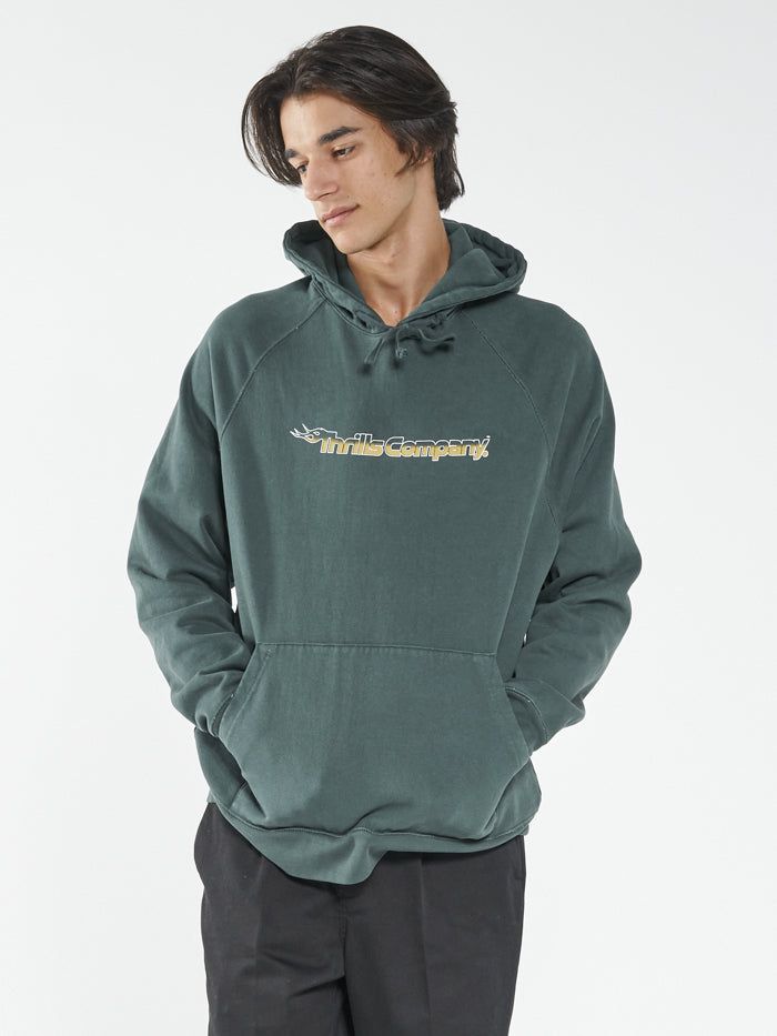 Heater Raglan Pull On Hood - Sycamore sold by Thrills