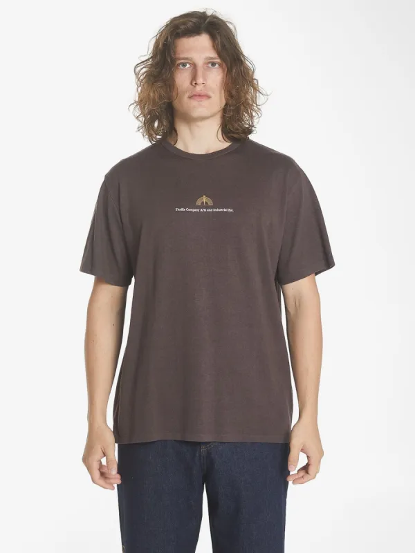 Hemp Imperial Merch Fit Tee - Black Coffee sold by Thrills