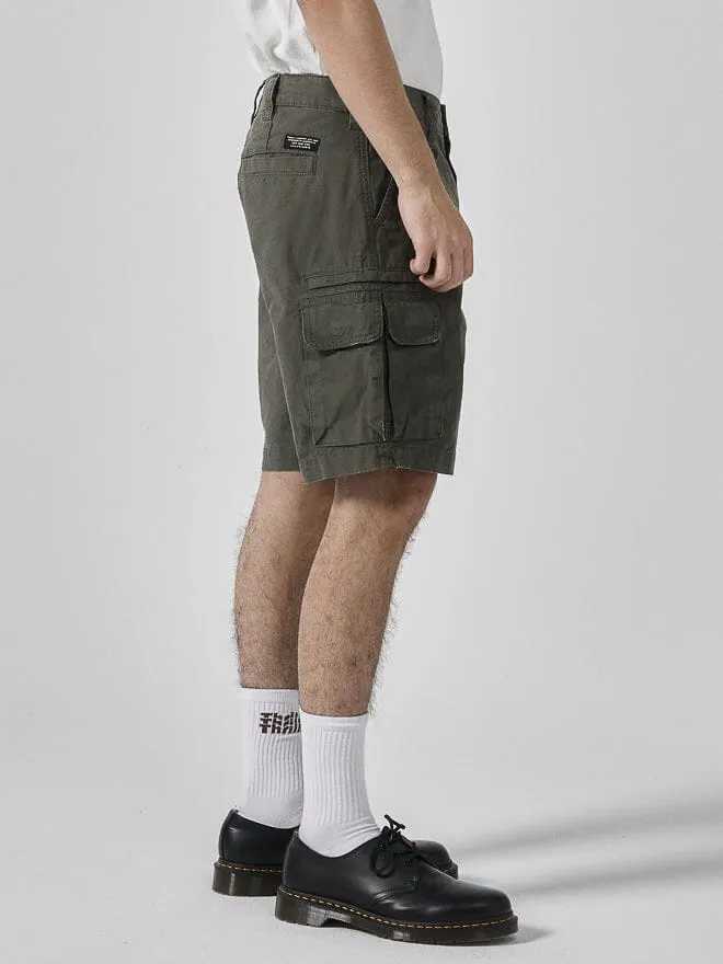 Slacker Cargo Short - Army Green sold by Thrills product image thumbnail 4