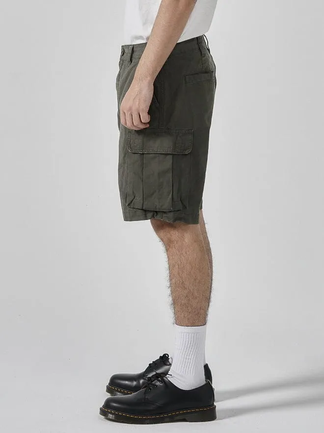 Slacker Cargo Short - Army Green sold by Thrills product image thumbnail 3