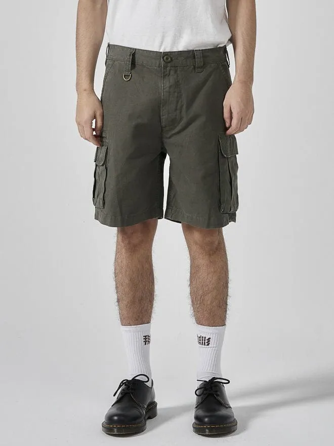 Slacker Cargo Short - Army Green sold by Thrills