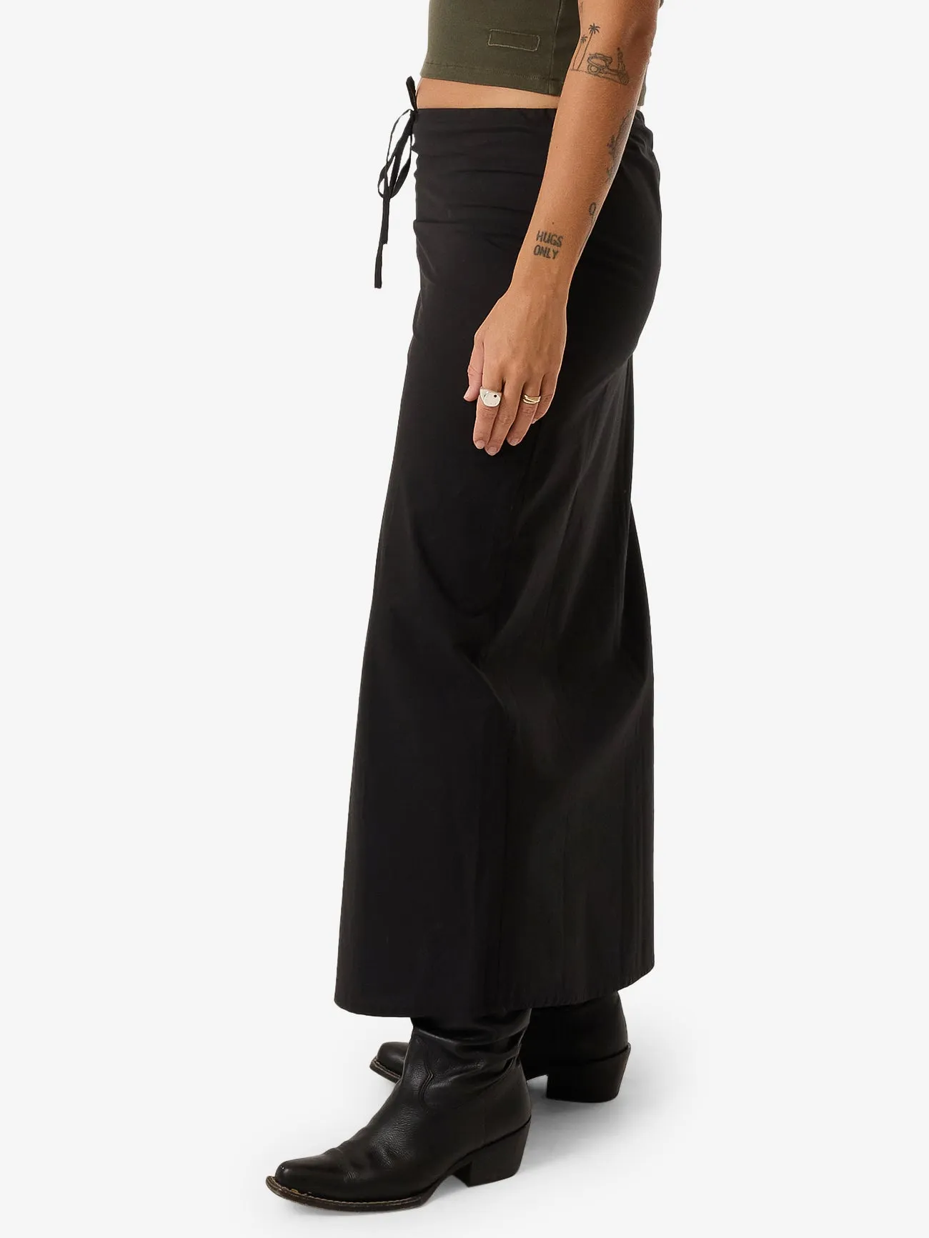 Quinn Bias Skirt - Black sold by Thrills product image thumbnail 3