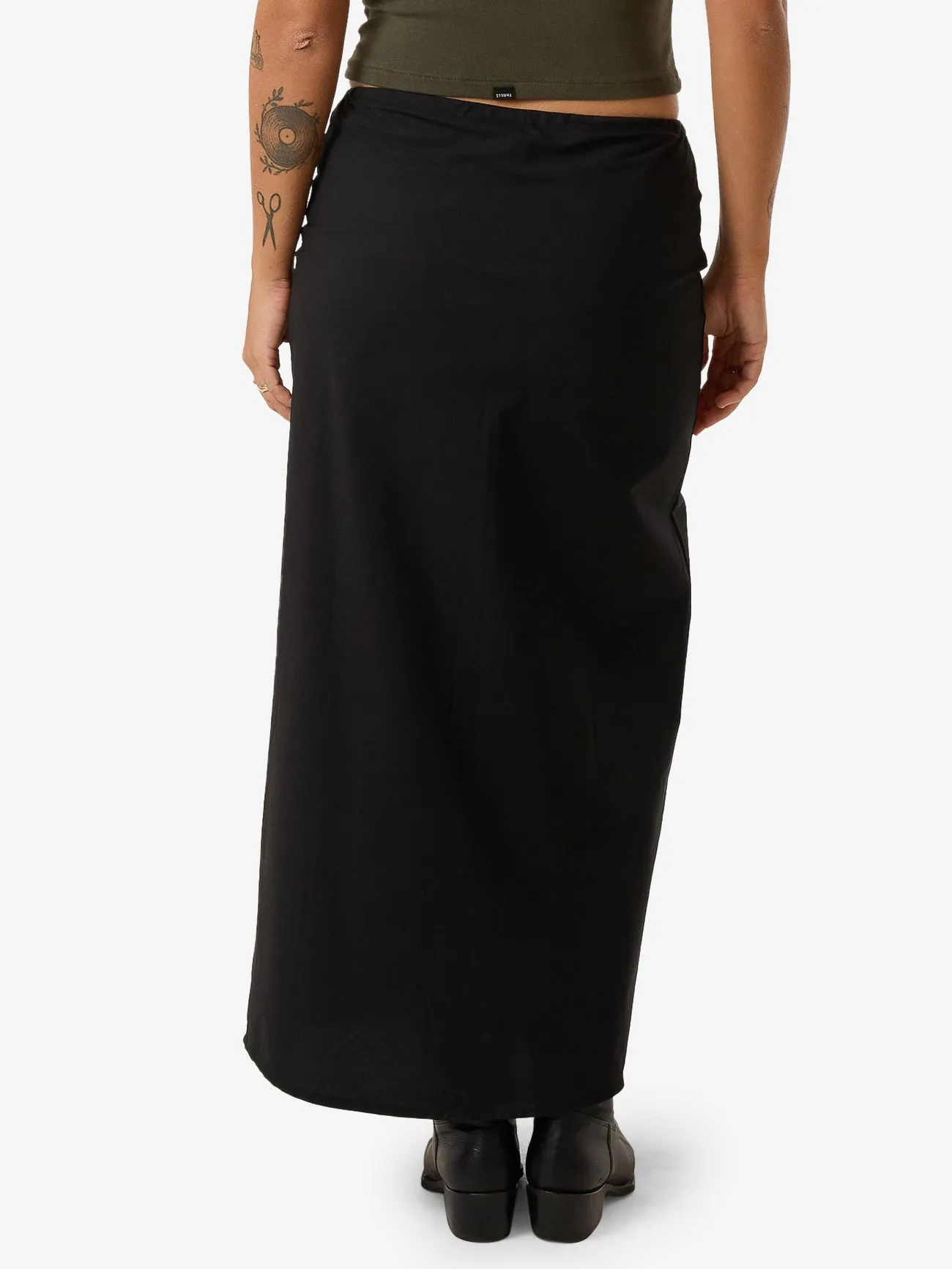 Quinn Bias Skirt - Black sold by Thrills product image thumbnail 2
