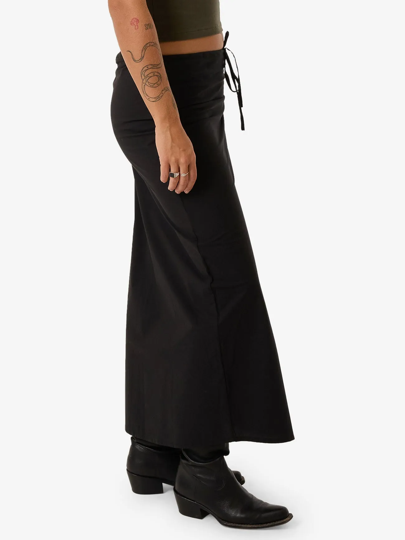 Quinn Bias Skirt - Black sold by Thrills product image thumbnail 4