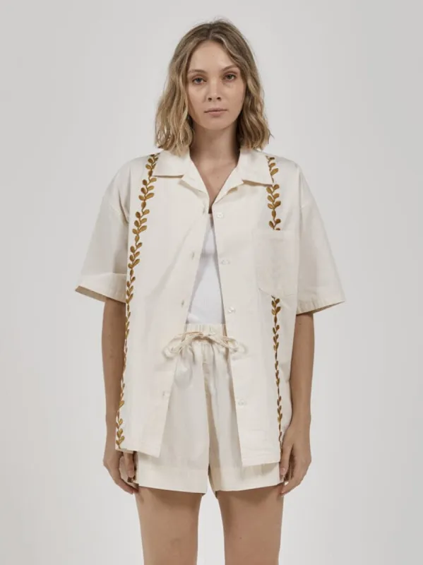 Natural Gravitation Short Sleeve Shirt - Tofu made by Thrills