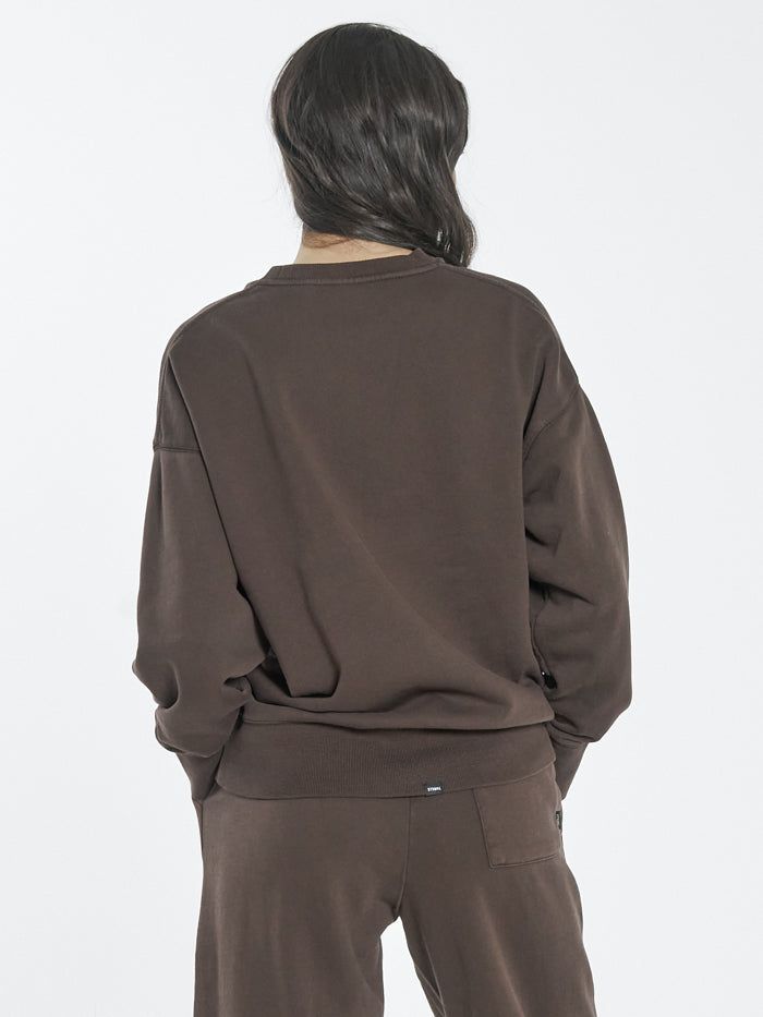 Minimal Thrills Crew - Postal Brown sold by Thrills product image thumbnail 2