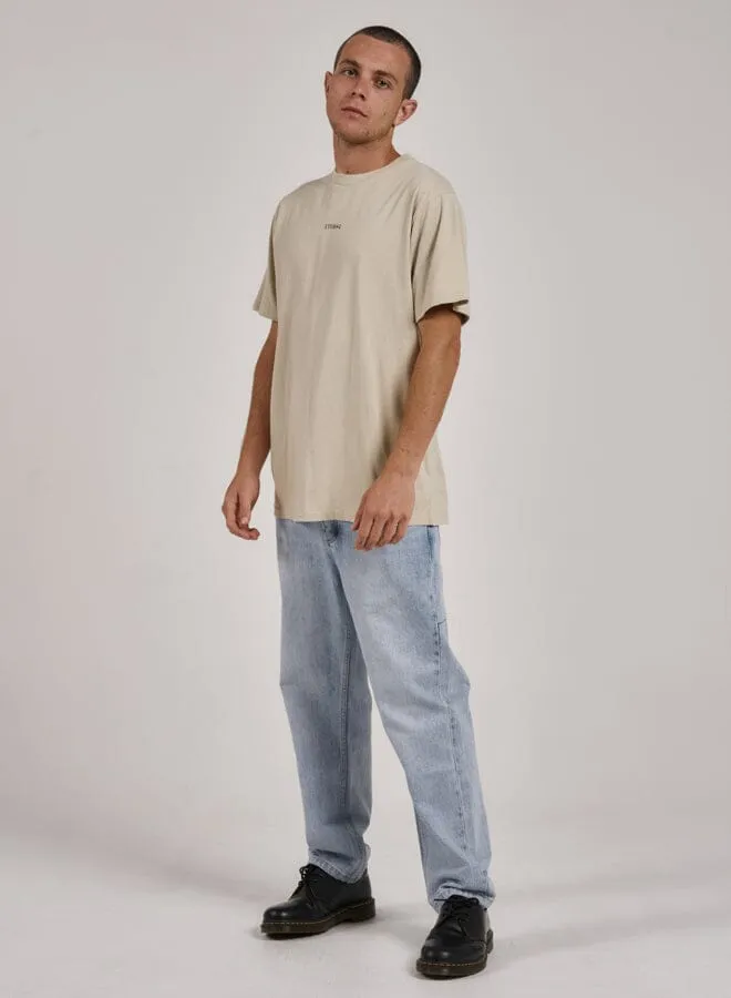 Minimal Thrills Merch Fit Tee - Oatmeal sold by Thrills product image thumbnail 5