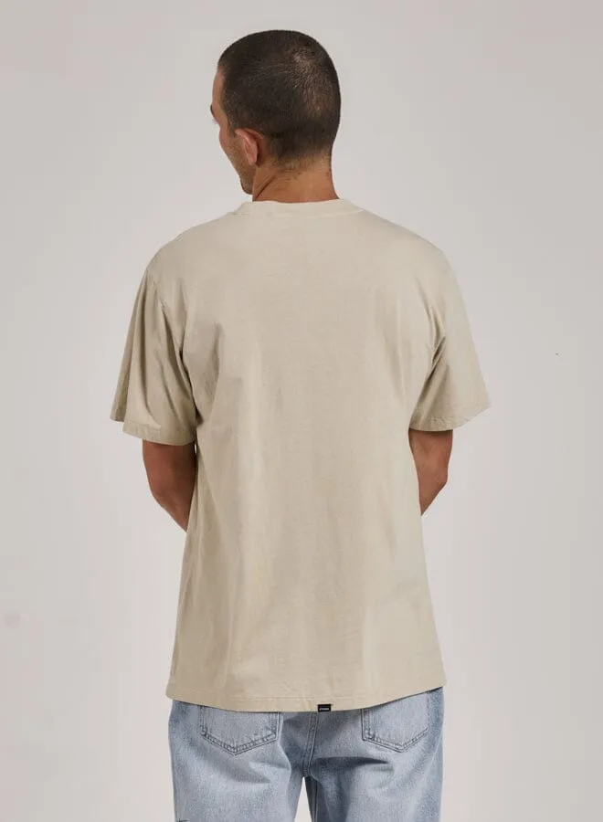 Minimal Thrills Merch Fit Tee - Oatmeal sold by Thrills product image thumbnail 2