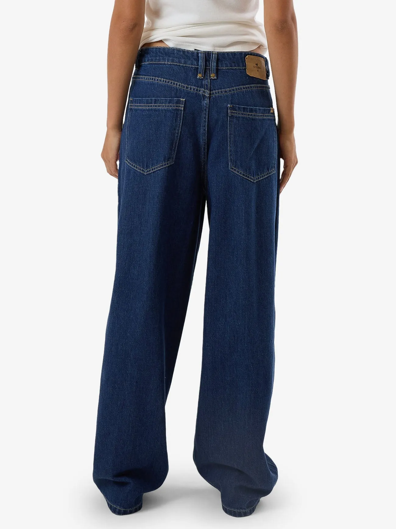 Tony Low Rise Big Baggy Jean - Union Blue sold by Thrills product image thumbnail 3