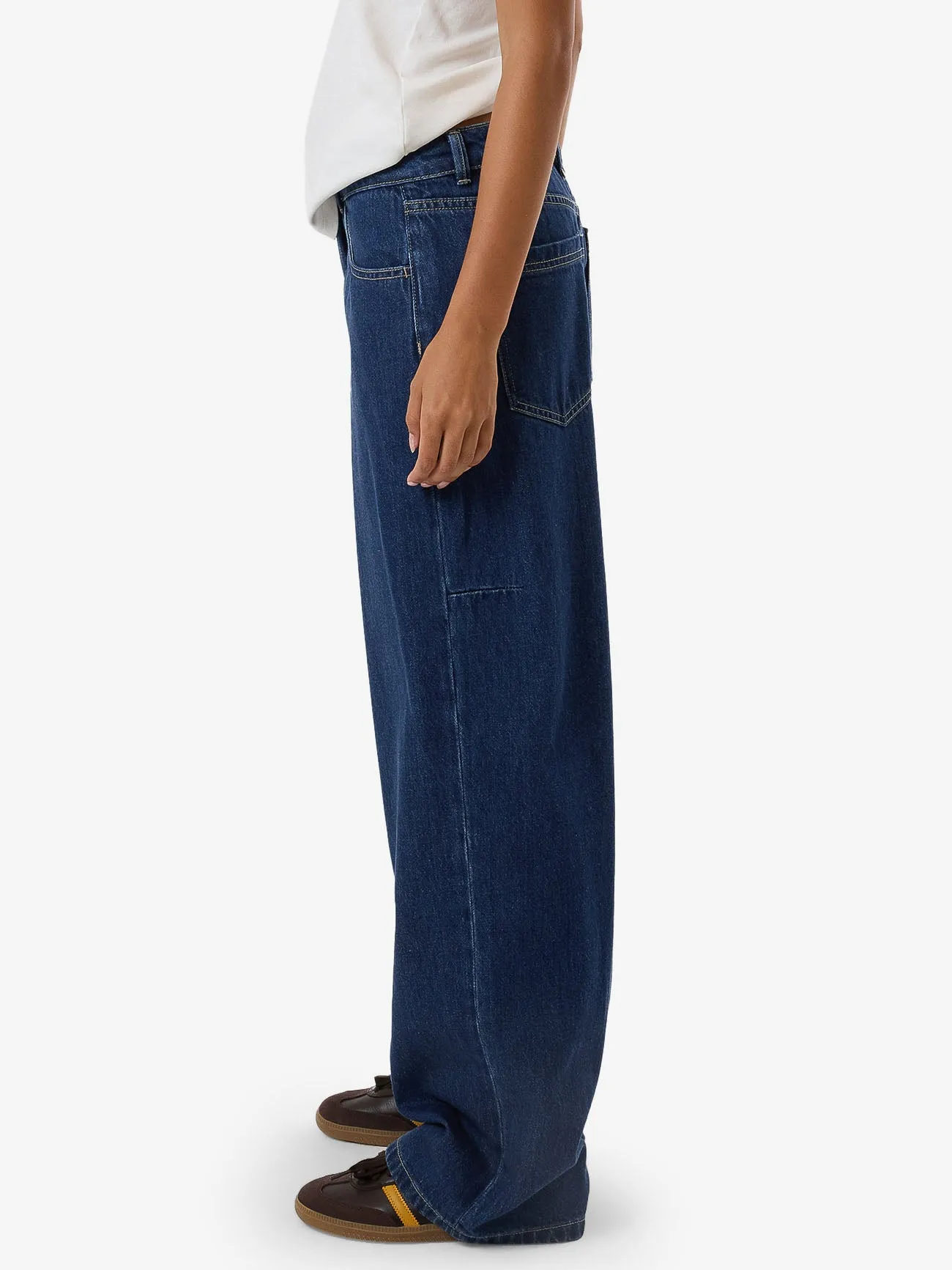 Tony Low Rise Big Baggy Jean - Union Blue sold by Thrills product image thumbnail 4