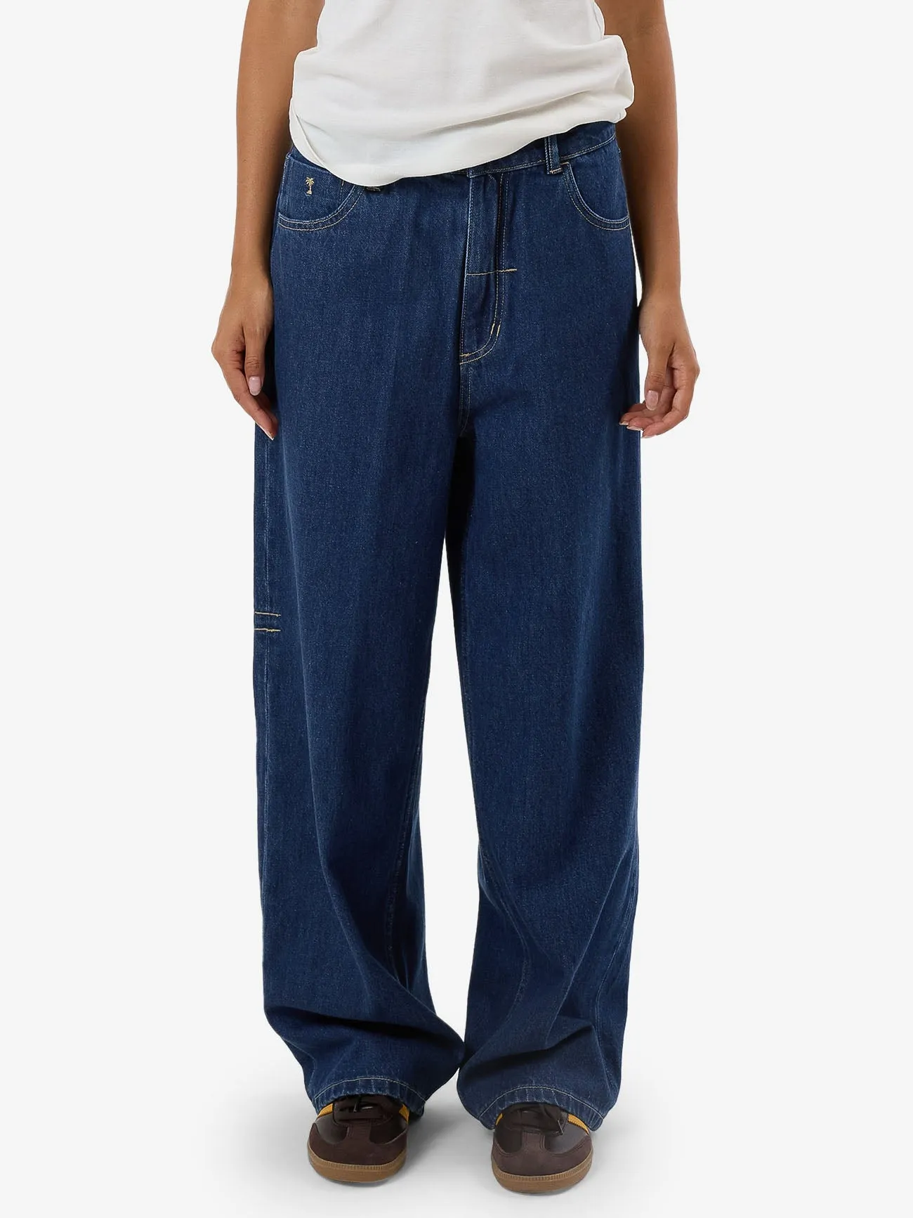Tony Low Rise Big Baggy Jean - Union Blue sold by Thrills product image thumbnail 2