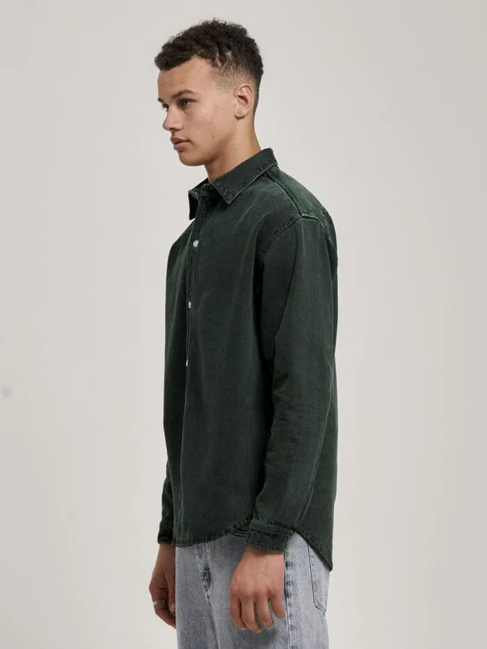 Canyon Long Sleeve Shirt - Spruce Green sold by Thrills product image thumbnail 3