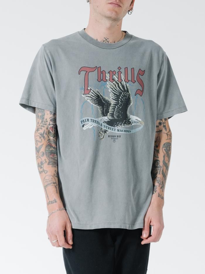 Storm The Castle Merch Fit Tee - Washed Grey sold by Thrills product image thumbnail 3