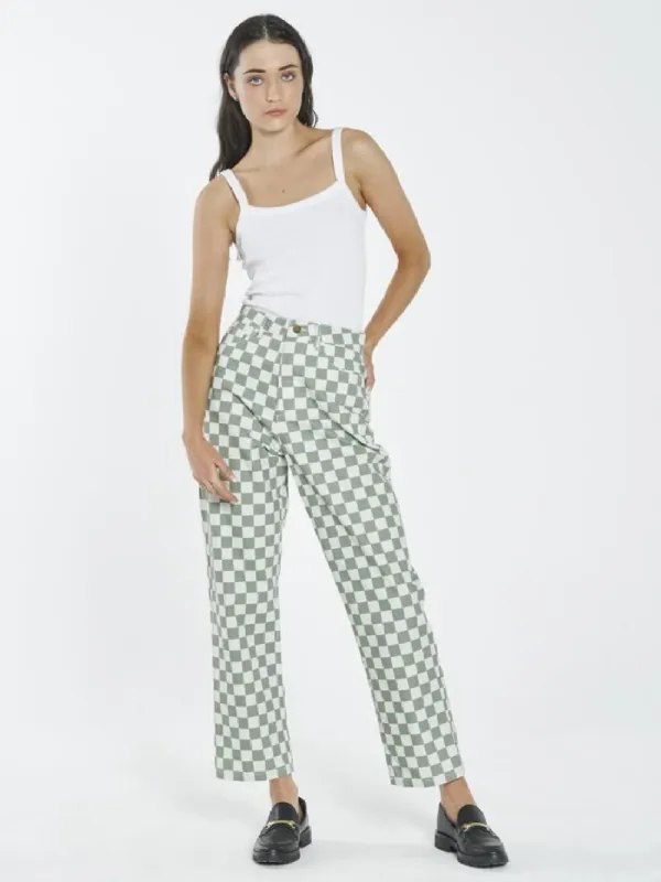 Aalto Pant - Eucalyptus sold by Thrills