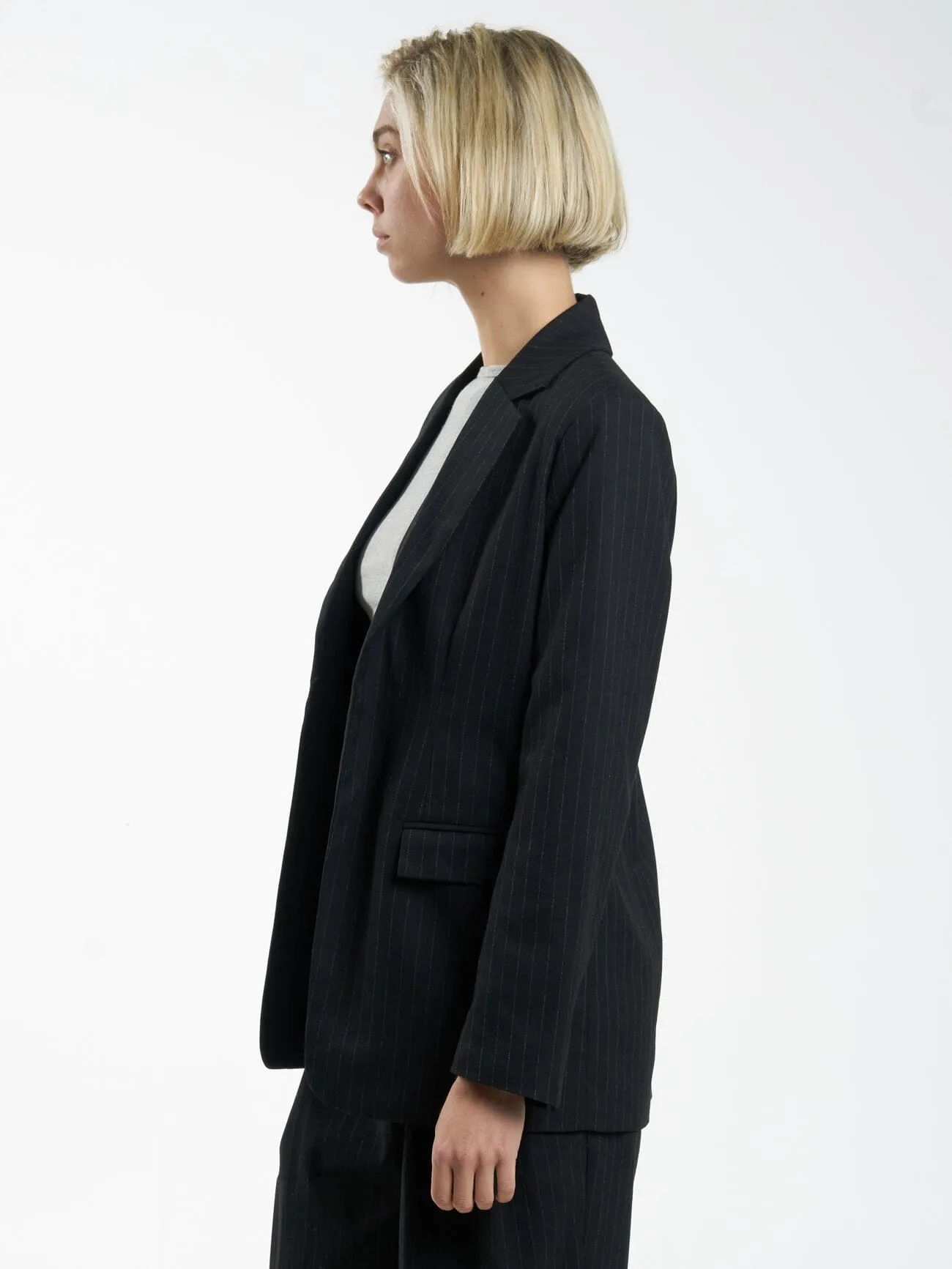 Allegra Blazer - Charcoal sold by Thrills product image thumbnail 2