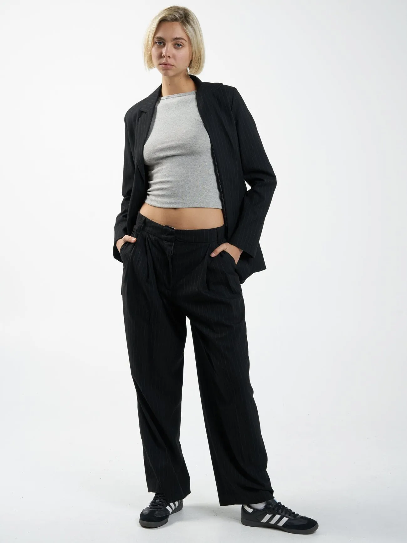 Allegra Blazer - Charcoal sold by Thrills product image thumbnail 5