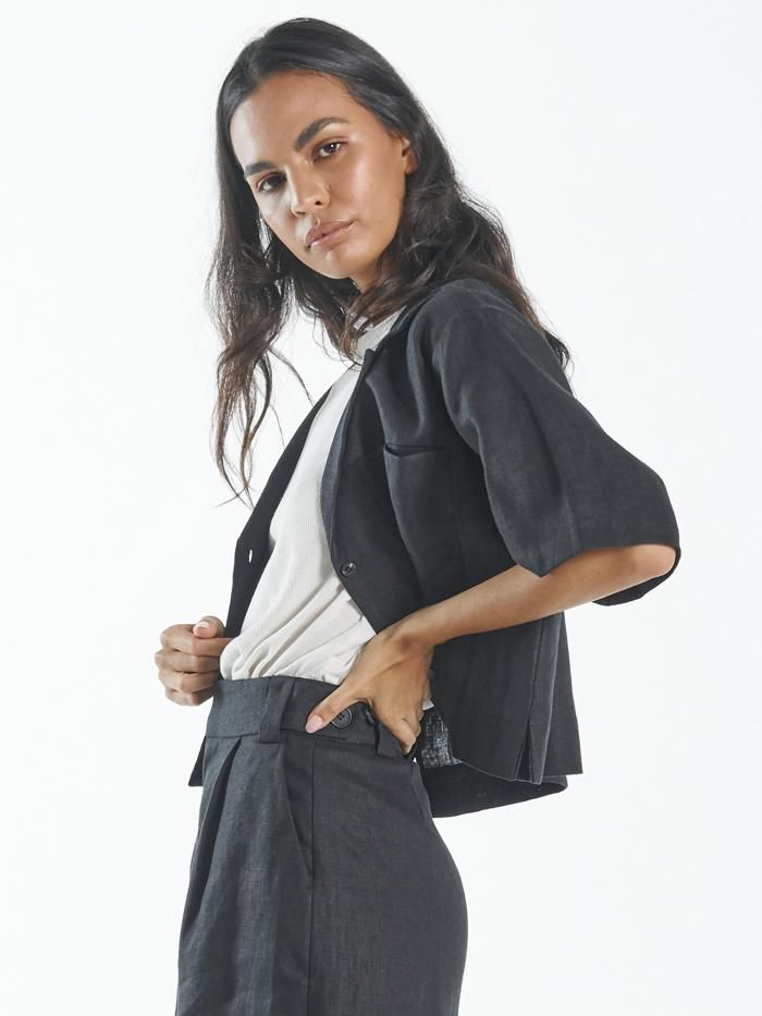 Zoe Top - Black sold by Thrills product image thumbnail 5