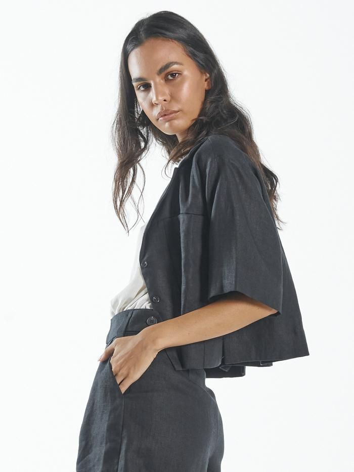 Zoe Top - Black sold by Thrills product image thumbnail 6