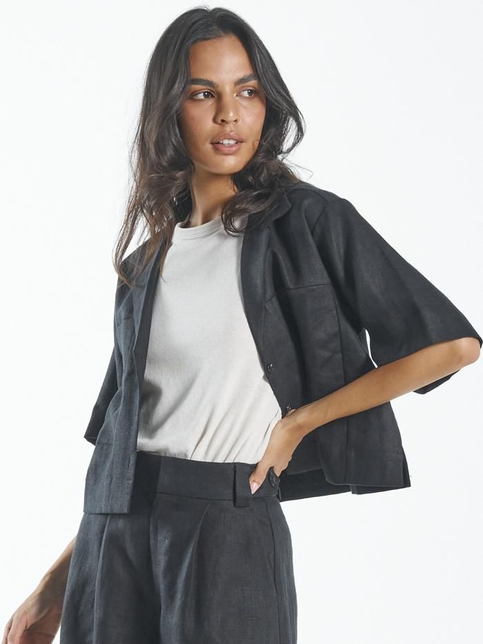 Zoe Top - Black sold by Thrills product image thumbnail 4