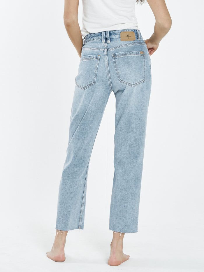 Paige Mid Rise Jean - Dust Blue sold by Thrills product image thumbnail 5