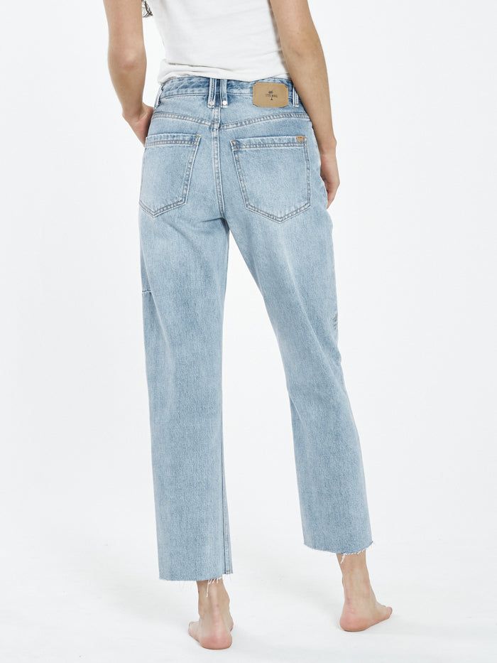 Paige Mid Rise Jean - Dust Blue sold by Thrills product image thumbnail 2