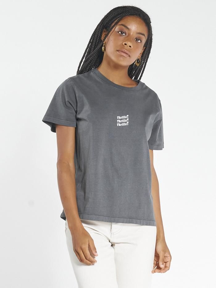 Thrills Unlimited Relaxed Tee - Merch Black sold by Thrills