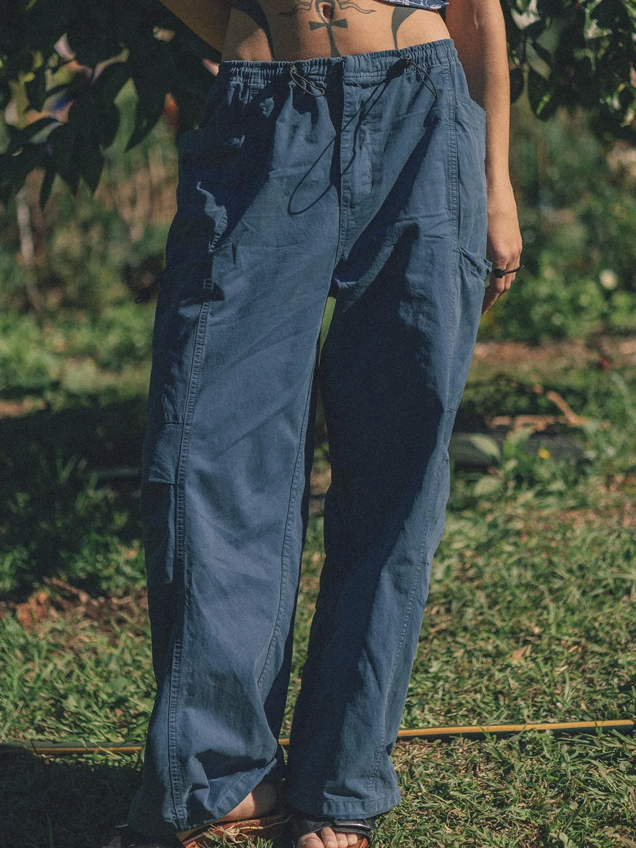 Dyad Parachute Pant - New Teal sold by Thrills