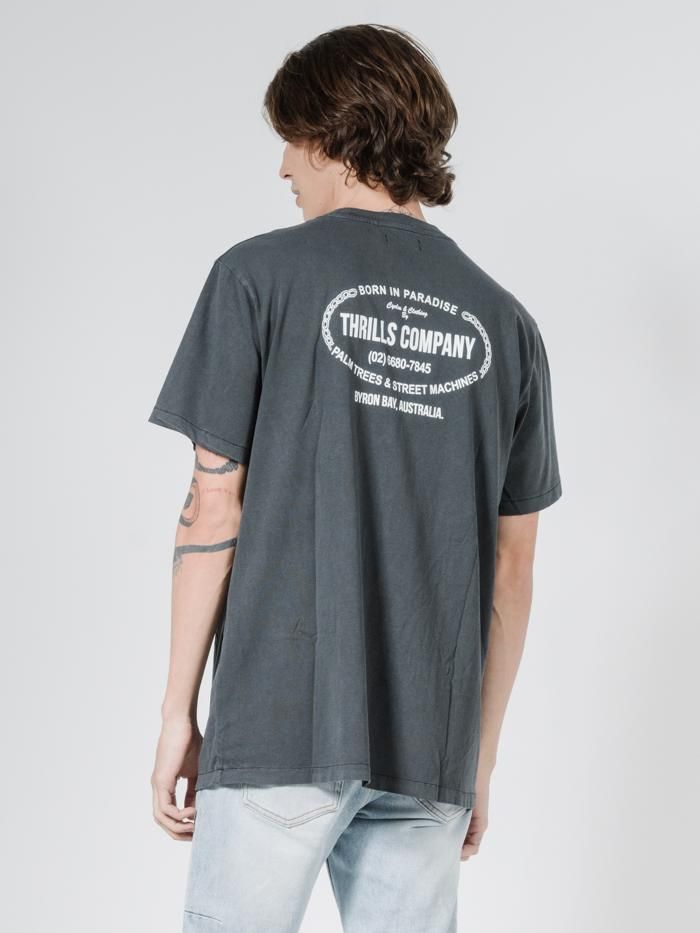 Thrills Garage Merch Fit Tee - Merch Black sold by Thrills product image thumbnail 2