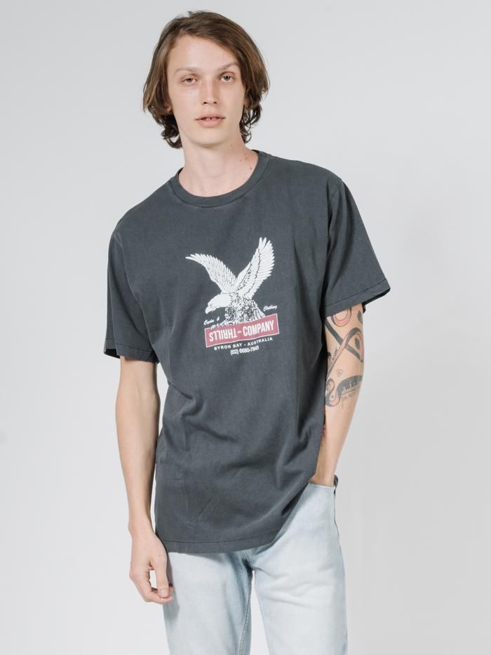 Thrills Garage Merch Fit Tee - Merch Black sold by Thrills