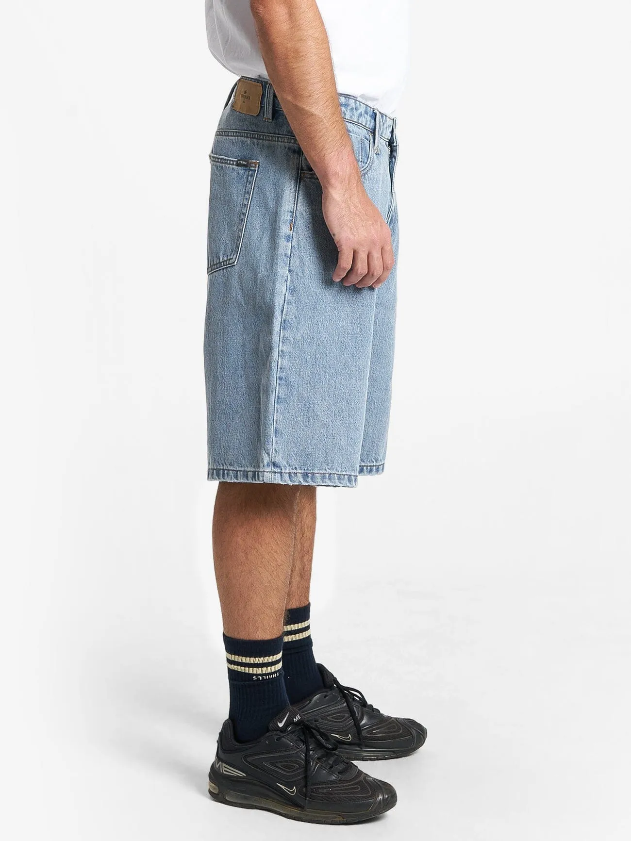 Big Slacker Denim Short - Garage Blue sold by Thrills product image thumbnail 3