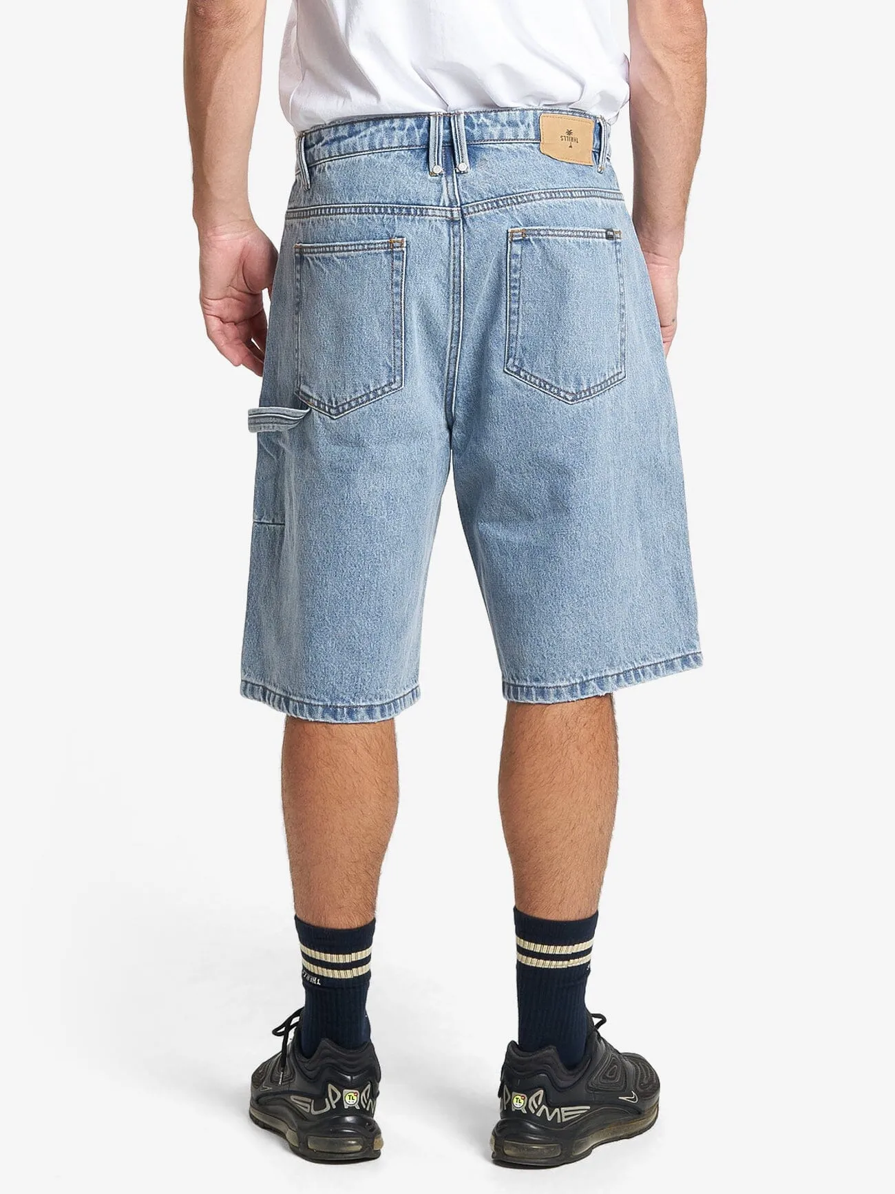 Big Slacker Denim Short - Garage Blue sold by Thrills product image thumbnail 2