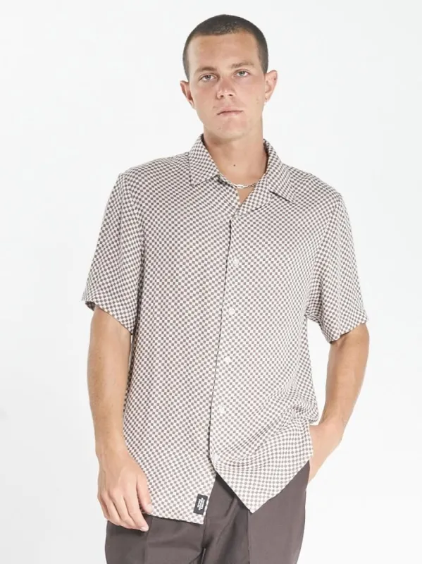 Aalto Bowling Shirt - Tobacco sold by Thrills