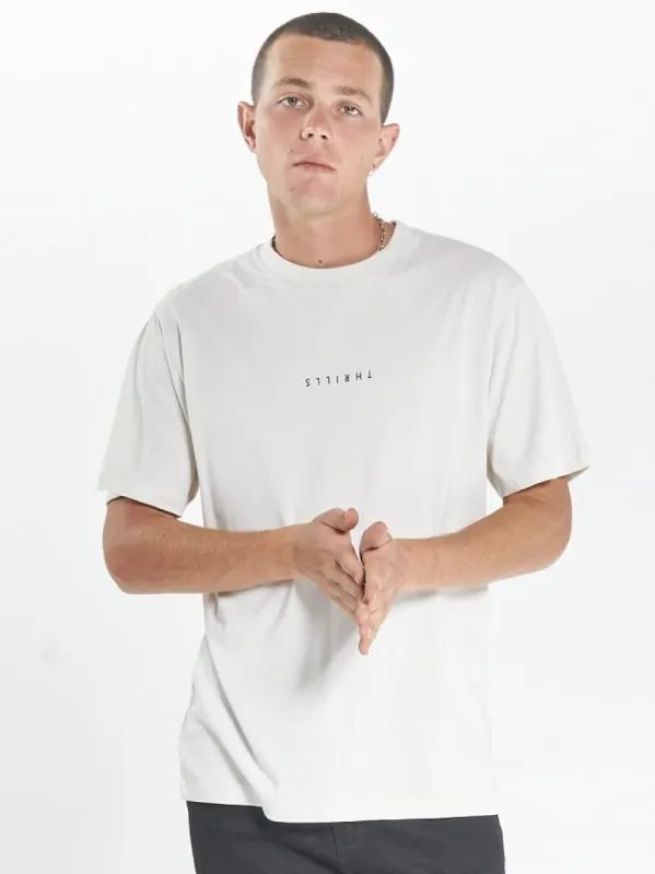 Minimal Thrills Merch Fit Tee - Heritage White sold by Thrills
