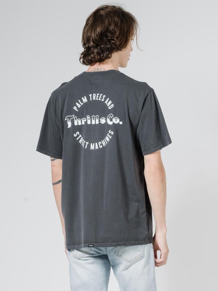 Wellness Merch Fit Tee - Vintage Black sold by Thrills product image thumbnail 3