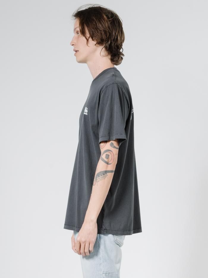 Wellness Merch Fit Tee - Vintage Black sold by Thrills product image thumbnail 2