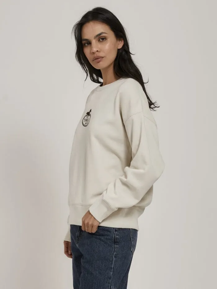 Chariot Oval Slouch Crew - Heritage White sold by Thrills product image thumbnail 3