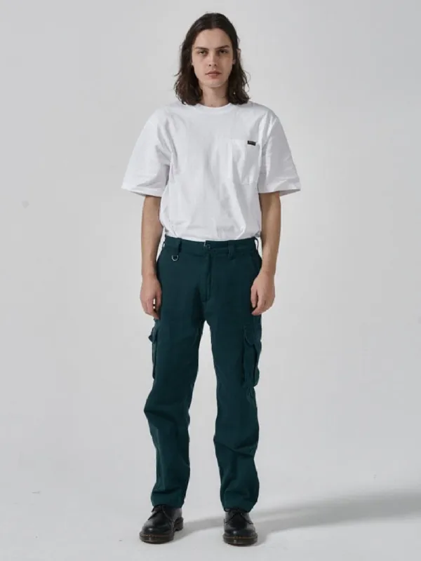 Hard Yakka x Thrills Slacker Cargo Pant - Yakka Green sold by Thrills