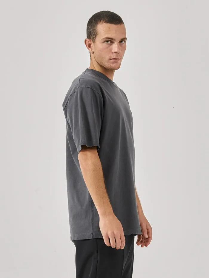 Two Minds Oversize Fit Tee - Dark Charcoal sold by Thrills product image thumbnail 4