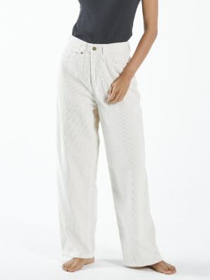 Billie Cord Pant - Heritage White sold by Thrills