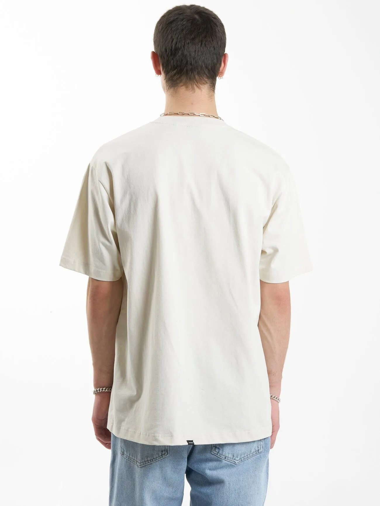 Linked Oversize Fit Tee - Heritage White sold by Thrills product image thumbnail 2