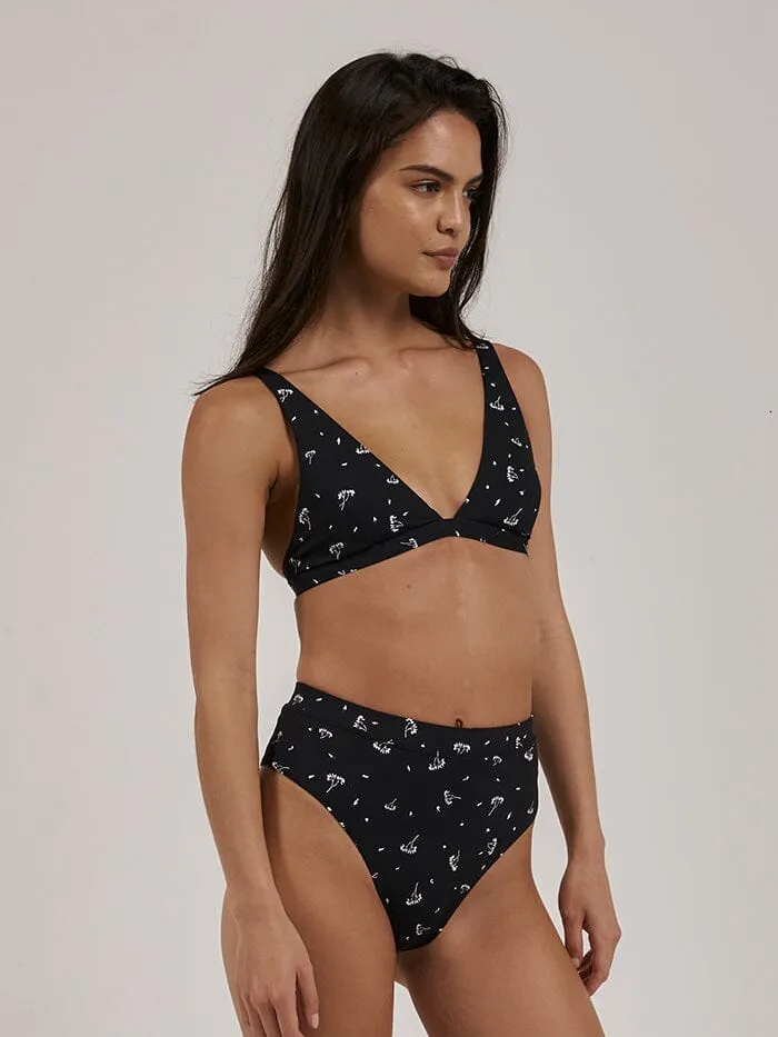 Nightshade 90's High Cut Bikini Bottom - Black sold by Thrills product image thumbnail 4