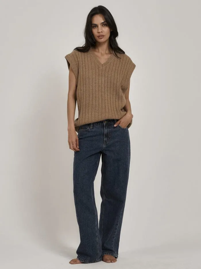 Darcy Knit Vest - Sand sold by Thrills product image thumbnail 4