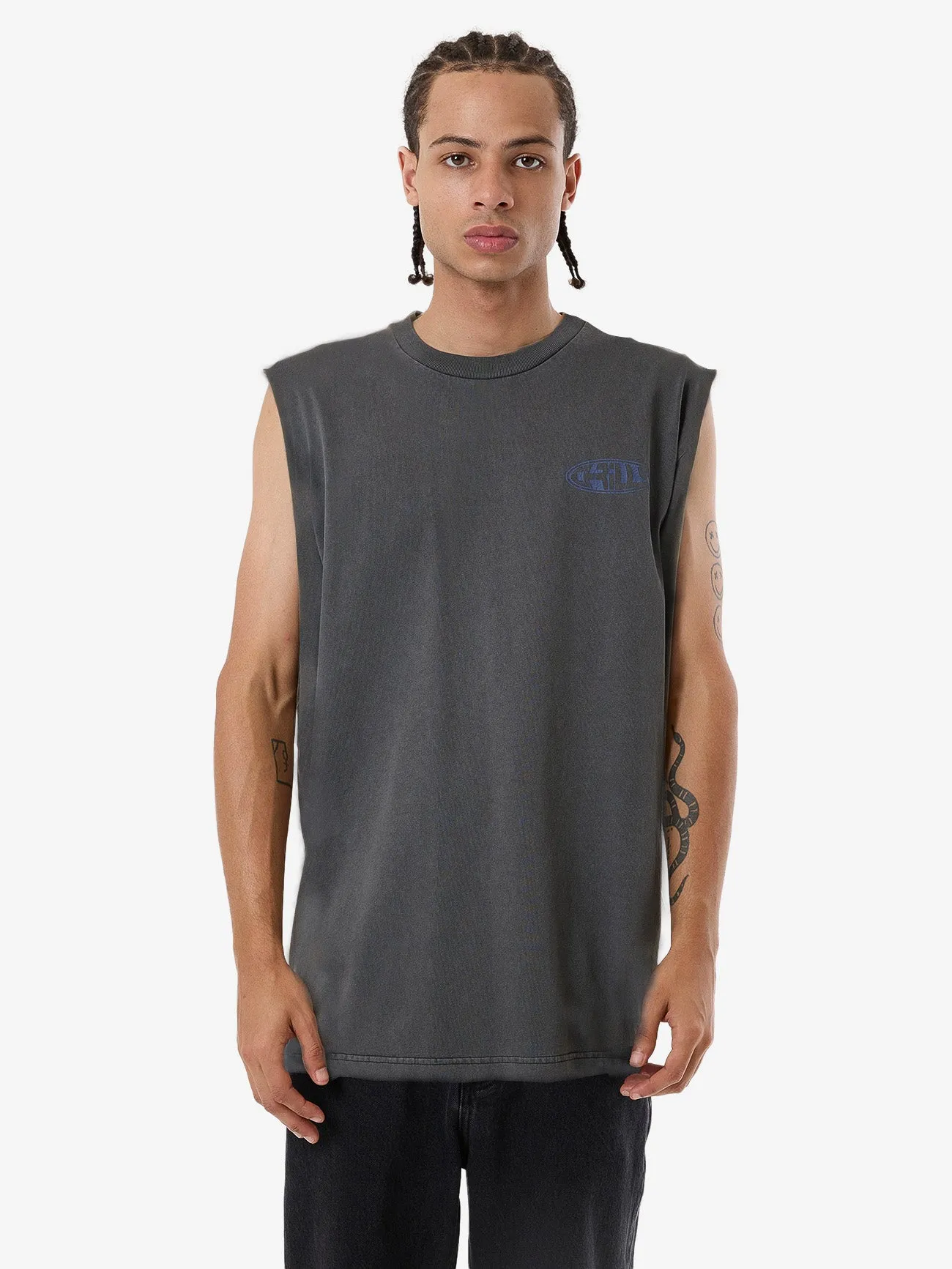 Shadow Merch Fit Muscle Tee - Merch Black sold by Thrills